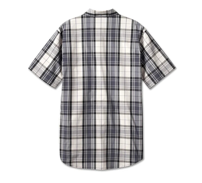 Men's Forever Harley Shirt - Grey Plaid Men's Forever Harley Shirt - Grey Plaid
