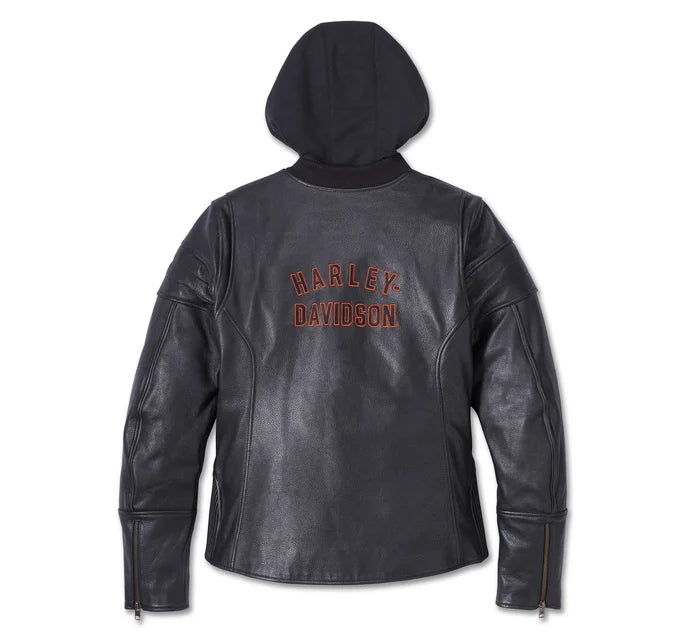Women's Miss Enthusiast 2.0 Leather 3-in-1 Jacket - 98020-23VW Women's Miss Enthusiast 2.0 Leather 3-in-1 Jacket - 98020-23VW