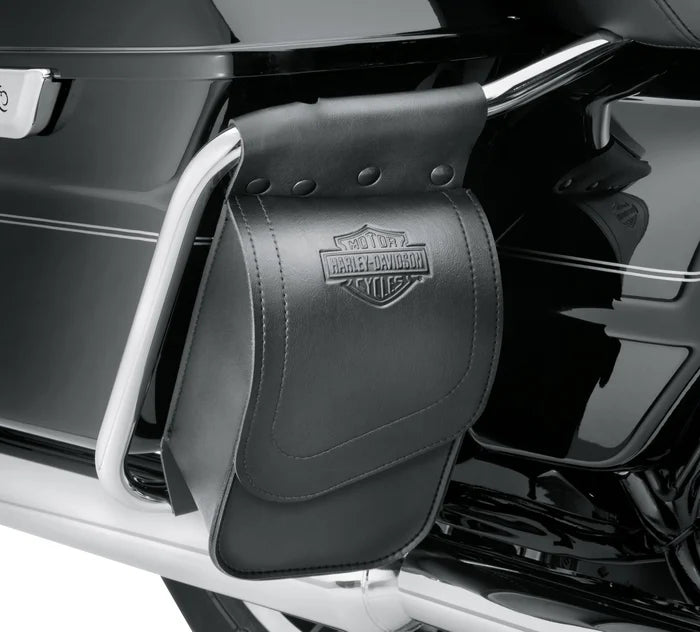 Black discount saddlebag guards
