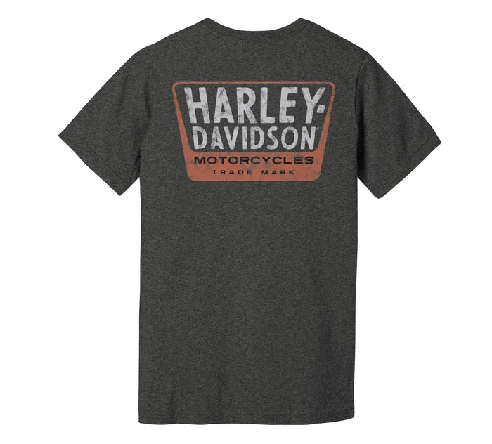 Men's York Grey Tee - 96100-23VM – Darling Downs Harley-Davidson