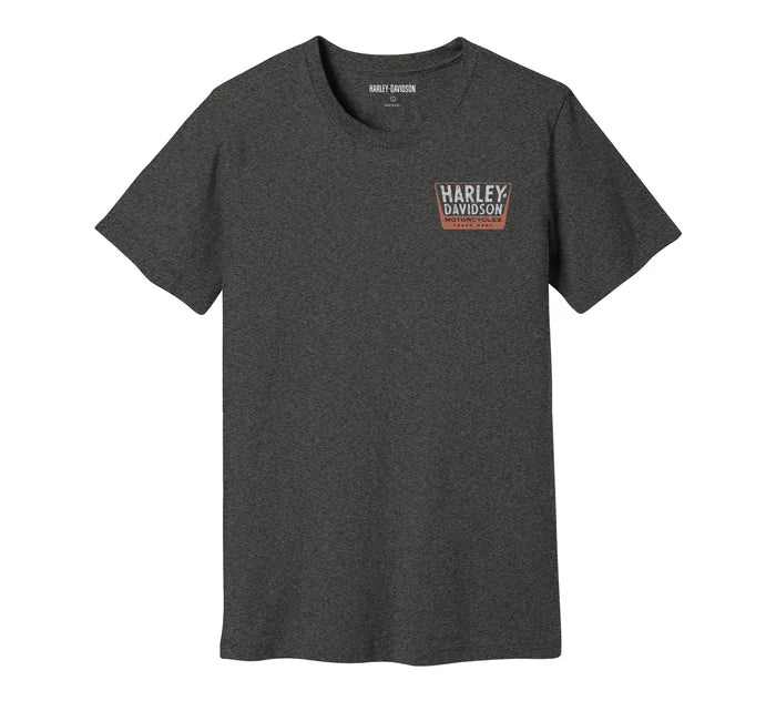 Men's York Grey Tee - 96100-23VM – Darling Downs Harley-Davidson