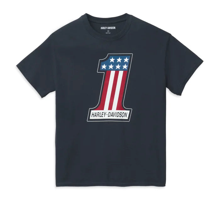 Men's #1 Race Graphic Tee - 99134-22VM – Darling Downs Harley-Davidson