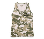 Women's Shirts, T-Shirts, Flannels & Tanks Tank Tops Women's Salute Camouflage Henley Tank - 96442-22VW