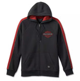 Harley-Davidson Zip Hoodie Club Crew black - 96514-23AC