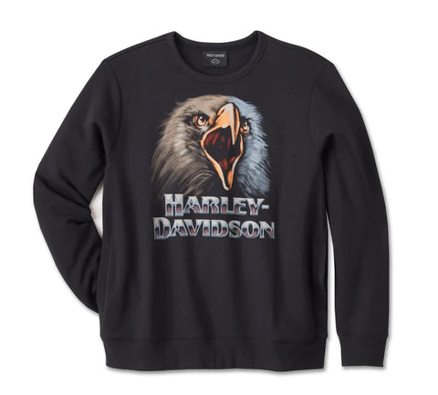 Men's Shadow Bird Crew Neck Sweatshirt - 96521-24VM