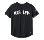 Men's Smokin' Baseball Jersey - Harley Black - 96539-24VM