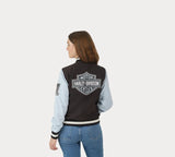 Women's Classic Bar & Shield Bomber Jacket - 97535-23VW