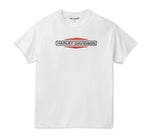 Harley-Davidson® Stacked Logo White Men's T-Shirt - 99126-22VM