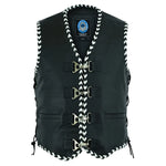 Men's Springbrook Leather Vest - JRV10034