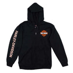 Gasoline Alley Harley-Davidson® Dealer Hoodie - Left Chest B&S Zip - 40291566