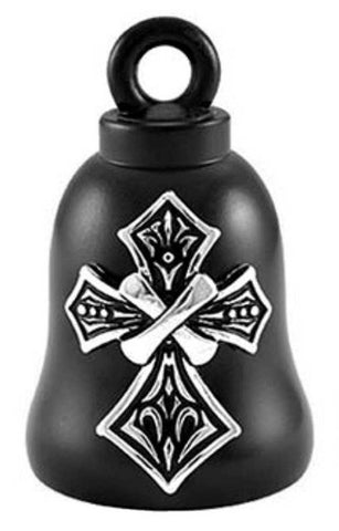 TRIBAL CROSS BLACK RIDE BELL HRB075