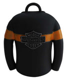 BLACK AND ORANGE JACKET BELL HRB114