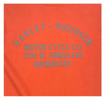 Harley-Davidson® Little Boys' Double Layered Short Sleeve Tee - Orange/Gray - 1081221