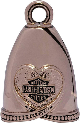 Harley-Davidson Rose Gold Heart B&S Ride Bell - HRB089