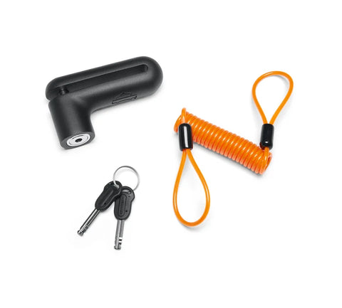 Orange Disc Brake Lock and Reminder Cord - 94873-10A