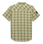 Men's Embriodered Graphic Plaid Shirt - 96019-22VM