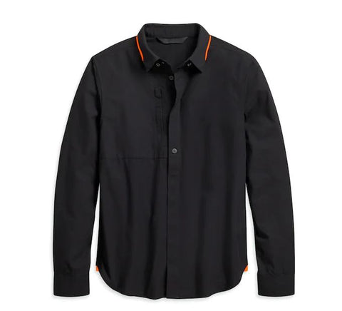 Harley- Davidson® Men's Hidden Button Shirt - 96266-20VH