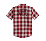 Men's Balsam Shirt, Red Plaid : 96385-23VM
