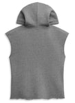 Women's Bar & Shield Sleeveless Pullover Hoodie - 96396-21VW