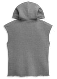 Women's Bar & Shield Sleeveless Pullover Hoodie - 96396-21VW