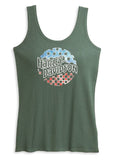 Women's Circle Stars Rib Knit Tank - 96495-21VW