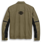 Harley-Davidson® Men's Washed Cotton Canvas Casual Lined Jacket - 97120-20VM