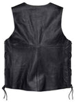 Men's Tradition II Midweight Leather Vest - 98024-18VM