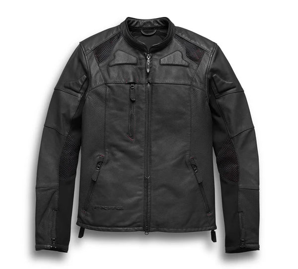 Men's FXRG Perforated Leather Jacket - 98057-19VM – Darling Downs Men's FXRG Perforated Leather Jacket - 98057-19VM – Darling Downs