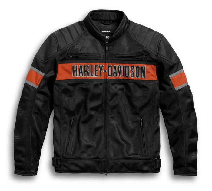 Men's Trenton Mesh Riding Jacket - 98111-16VM – Darling Downs Harley ...