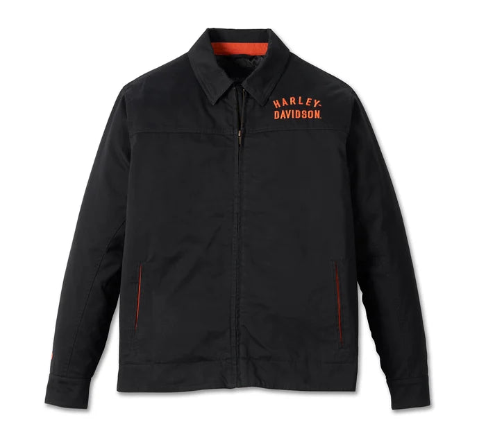 ハーレーダビッドソンHARLEY-DAVIDSONミリタリージャケット Harley Davidson ハーレーダビッドソン純正 レザージャケット 本