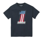 Men's #1 Race Graphic Tee - 99134-22VM