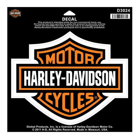 Harley-Davidson® Bar & Shield Large Decal - D3024