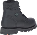 Harley-Davidson® Men's Landers Waterproof 6.25" Black Motorcycle Boots - D93791
