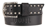 Harley-Davidson® Women's Rockin' Rose Studded Genuine Leather Belt - HDWBT11200