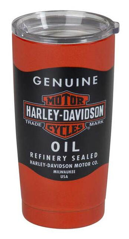 Harley-Davidson® Oil Can Stainless Steel Insulated Travel Mug