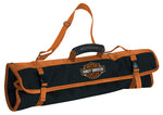 Harley-Davidson® Grill Tool Set - Silhouette Bar & Shield Logo, Black & Orange - HDX-99225
