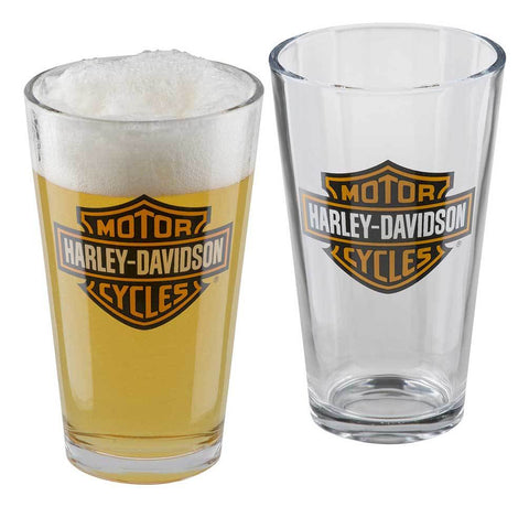 Harley-Davidson® Bar & Shield Logo Pint Glass Set - HDX-98706